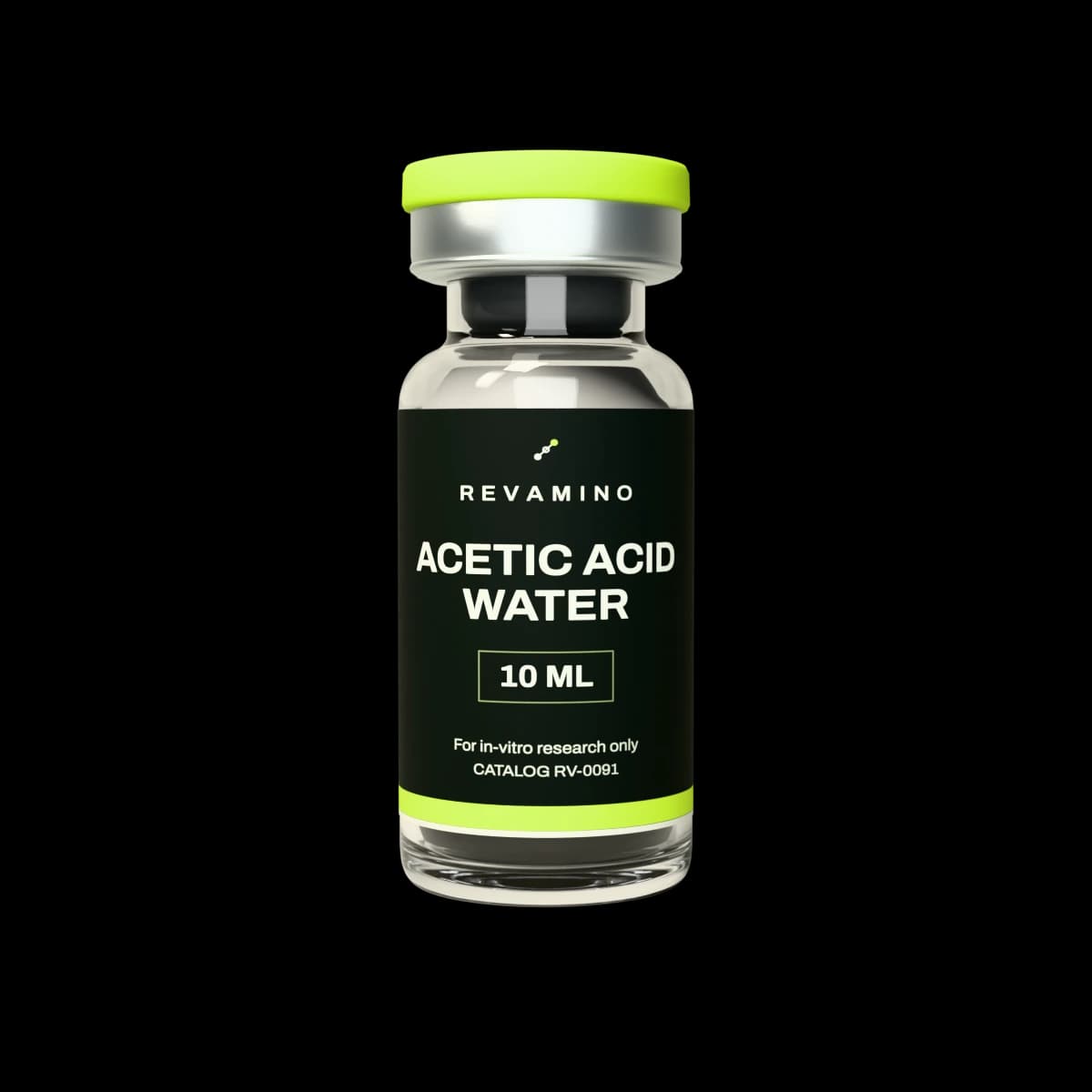Acetic acid water 10 mL vial