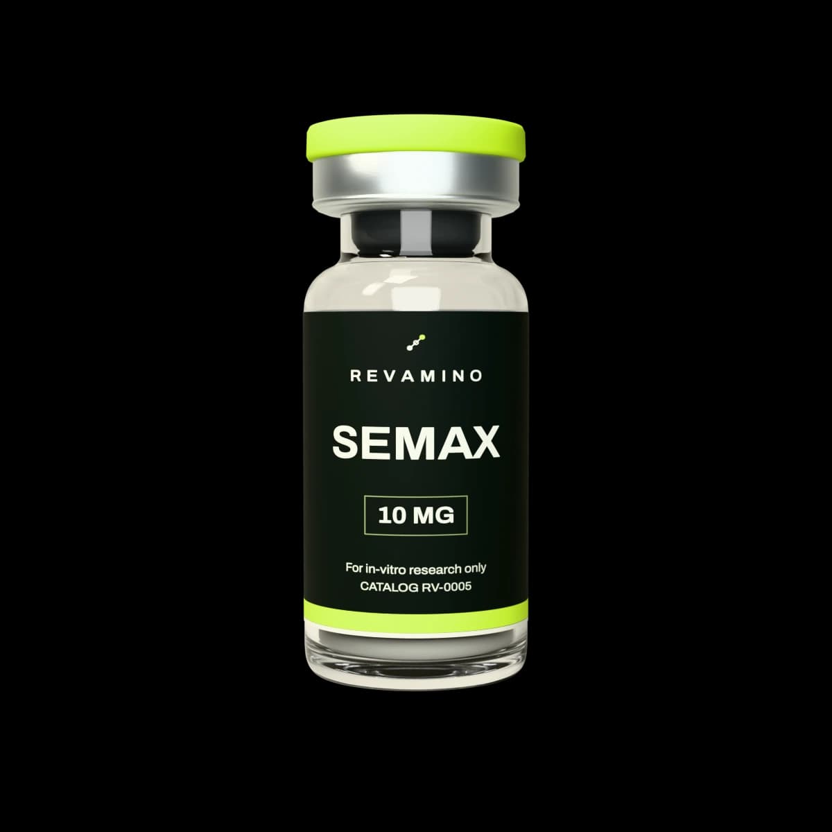 Semax 10 mg vial, studio view